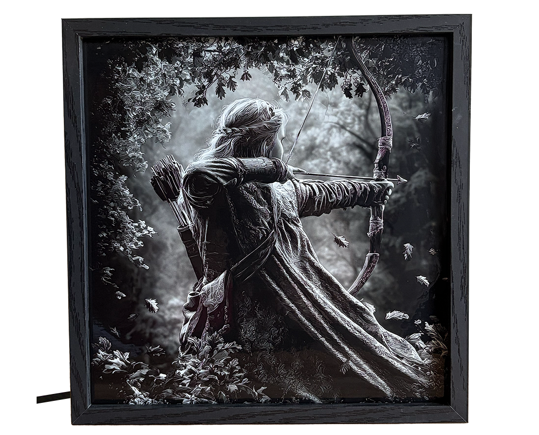 Elven Archer in Forest