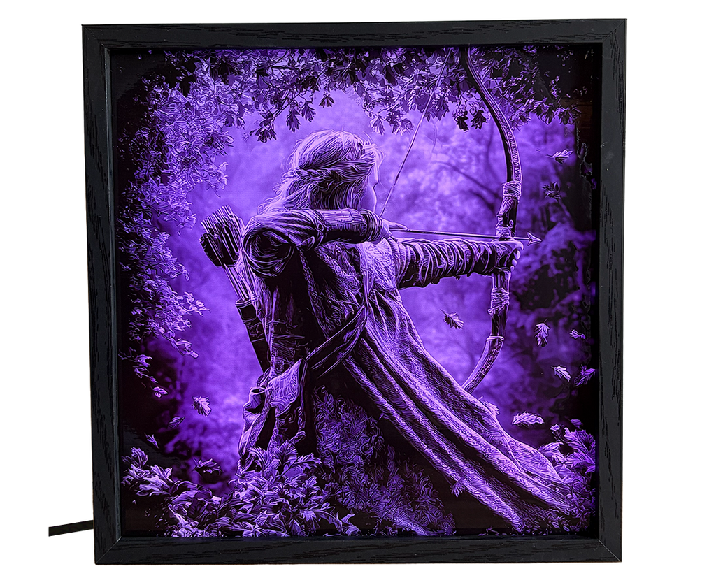 Elven Archer in Forest