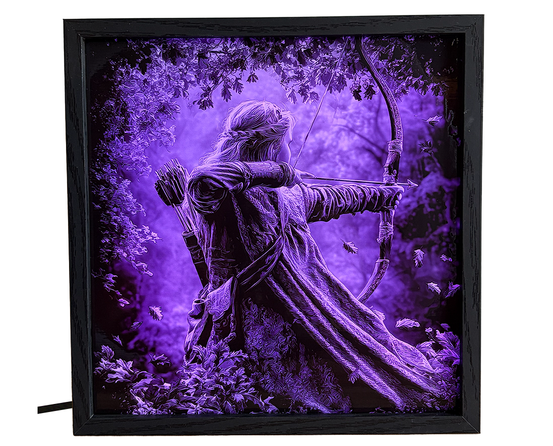 Elven Archer in Forest