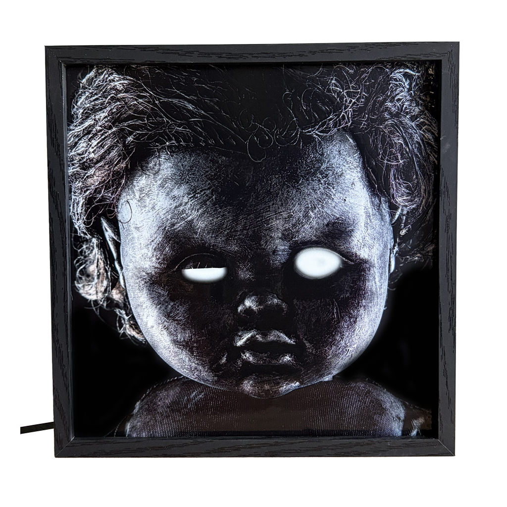 Glowing Eyed Creepy Doll