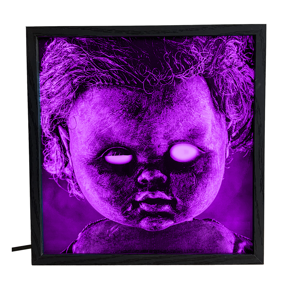 Glowing Eyed Creepy Doll