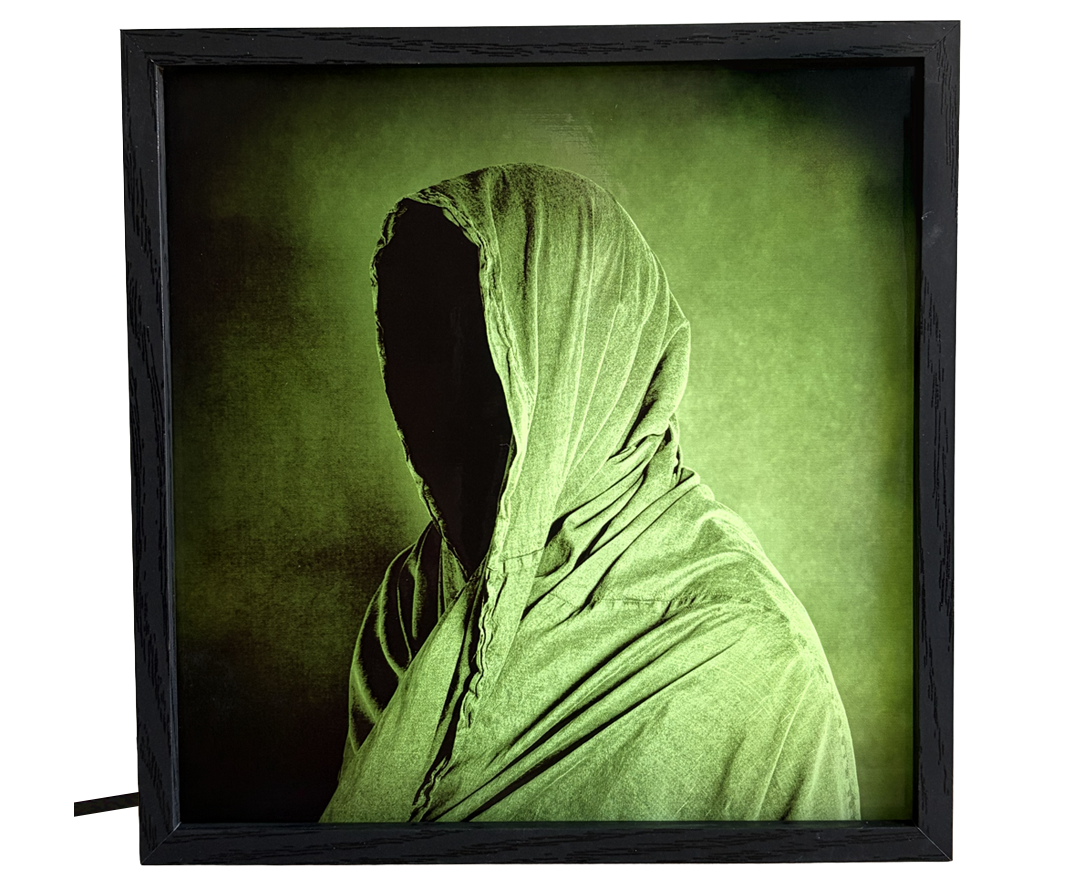 Chilling Hooded Shadow