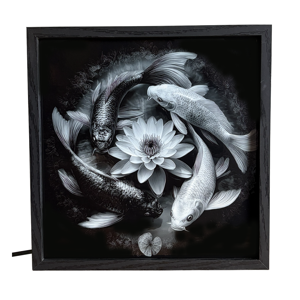 Zen Koi Pond & Lotus