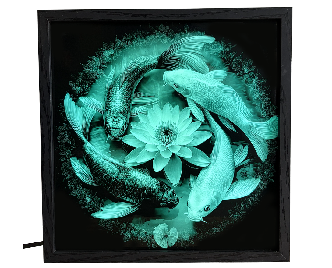 Zen Koi Pond & Lotus