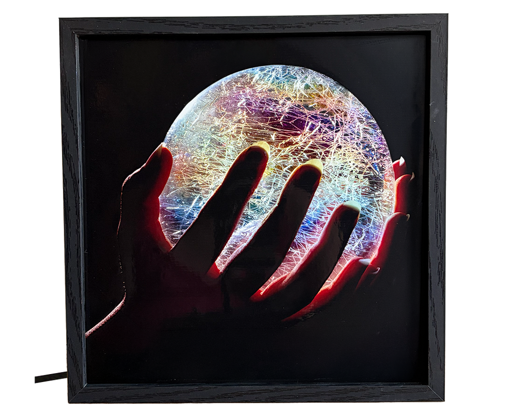 Glowing Crystal Ball