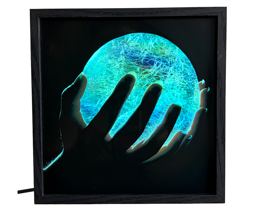 Glowing Crystal Ball