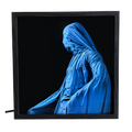 Ghostly Cloaked Figure