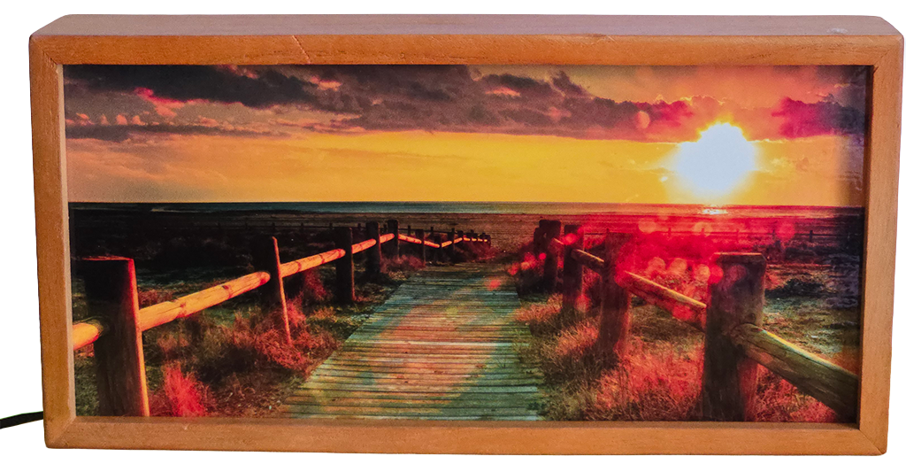 Golden Sunset Boardwalk