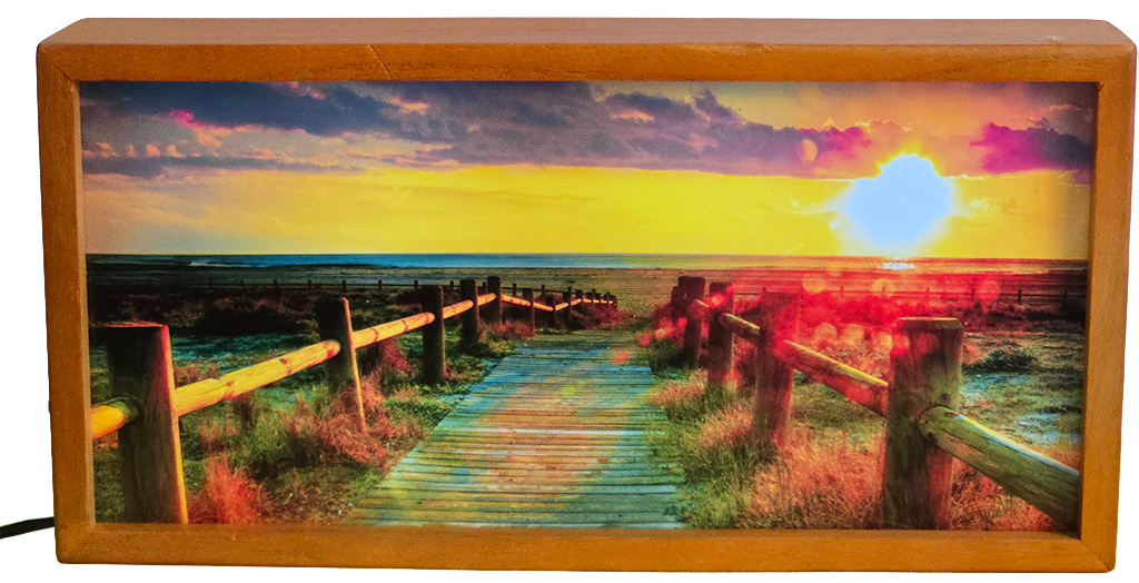 Golden Sunset Boardwalk