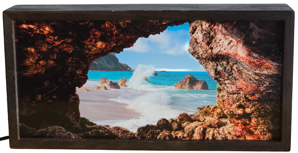 Rock Arch Over Ocean