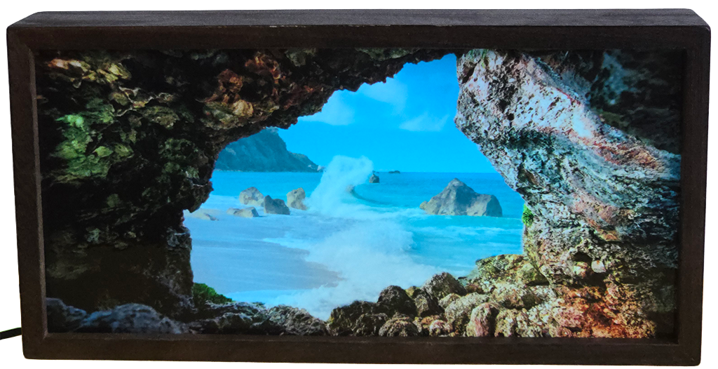 Rock Arch Over Ocean