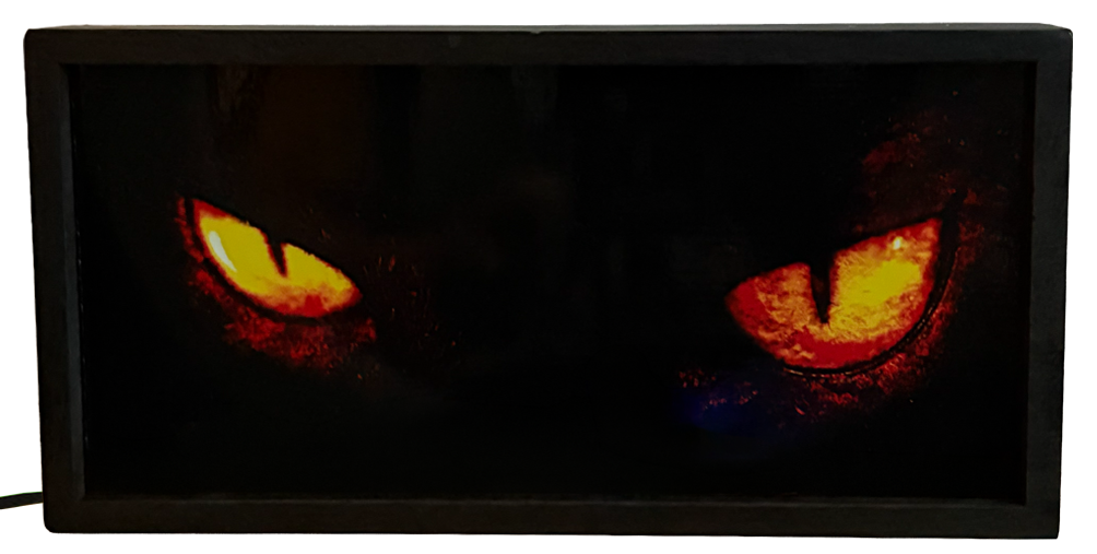 Glowing Fire Eyes