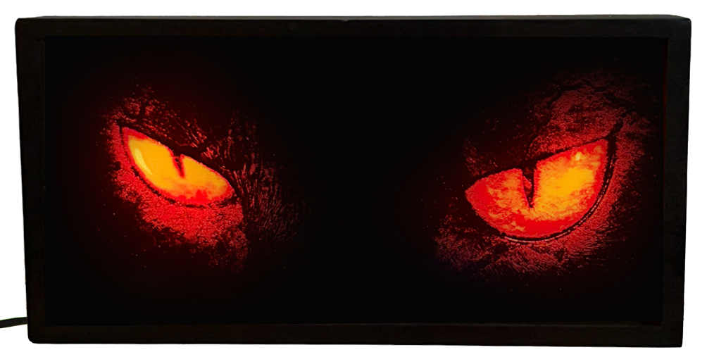 Glowing Fire Eyes