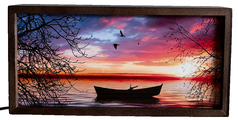 Quiet Lake at Sunset