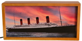 RMS Titanic at Sea. 1912