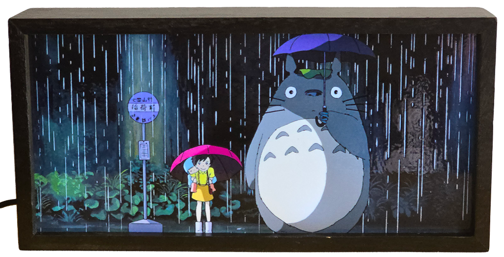 Totoro in the Rain