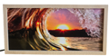 Golden Wave at Sunset